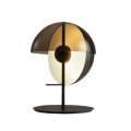 Wholesale nordic modern luxury decorative bedroom LED metal black table lamp